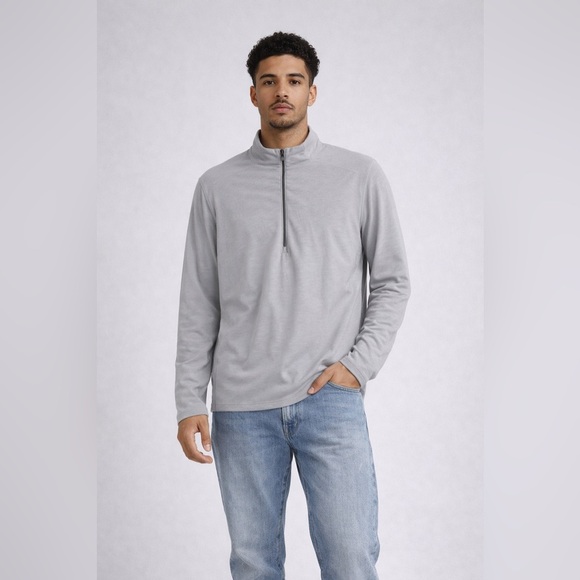 lululemon athletica Other - Lululemon Surge Warm 1/2 Zip Pullover Heathered Sea Salt Men’s M